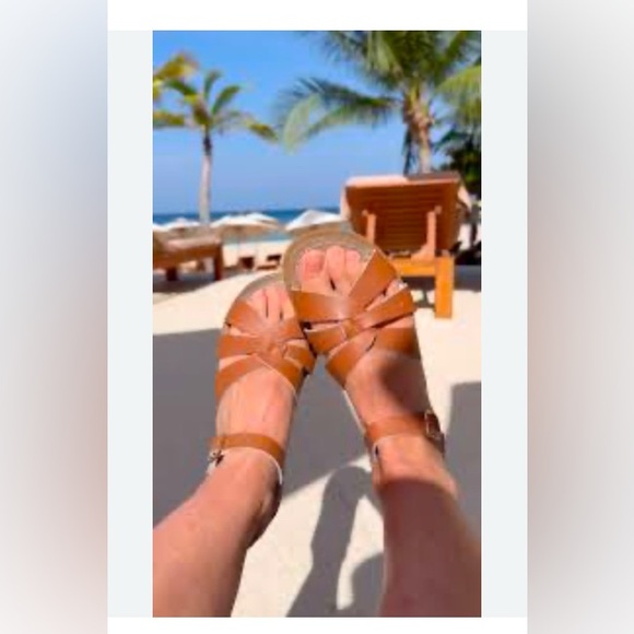 Salt Water Sandals by Hoy Shoes - Hoy by Saltwater sandals 🤎 Womens 9 Youth 7